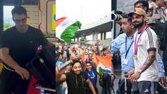 टीम इंडिया के लिए एयरपोर्ट पर उमड़ी भीड़, कंगारू टीम का नहीं हुआ था वेलकम, देखें फर्क