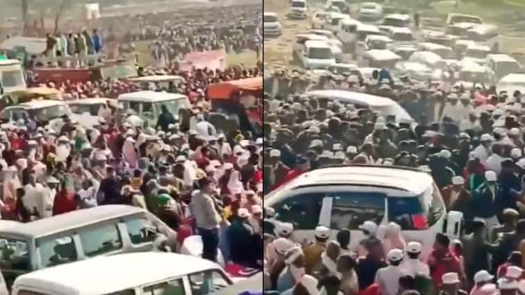 Hathras Satsang: Video Shows Extent Of Congestion At Gathering Before Stampede Killed 121 Hathras Satsang: Video Shows Extent Of Congestion At Gathering Before Stampede Killed 121