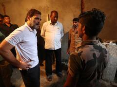 Rahul Gandhi: રાહુલ ગાંધીએ શ્રમિકો સાથે કરી મુલાકાત, હાથમાં પાવડો લઈ કર્યું કામ