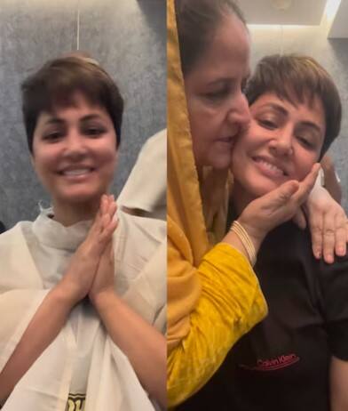 ਹਿਨਾ ਖਾਨ ਨੂੰ ਵੇਖ ਭੁੱਬਾਂ ਮਾਰ ਰੋਈ ਮਾਂ, ਫੈਨਜ਼ ਦੀਆਂ ਅੱਖਾਂ ਵੀ ਨਮ, ਜਾਣੋ ਕਿਉਂ...