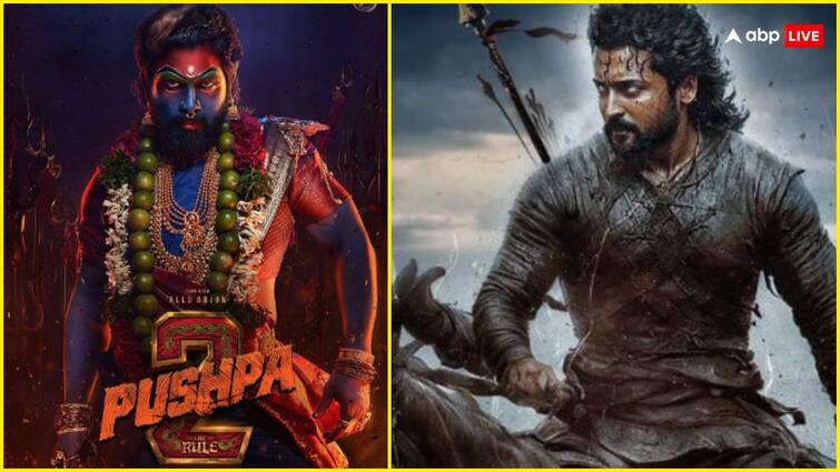 Pushpa 2 The Rule Mythri Movies To Distribute bobby deol suriya film Kanguva Across Nizam 'पुष्पा 2: द रूल' और 'कंगुवा' के बीच बन गया है गजब का कनेक्शन, बॉबी देओल और अल्लू अर्जुन की फिल्मों का ये रिलेशन मचा सकता है धमाल