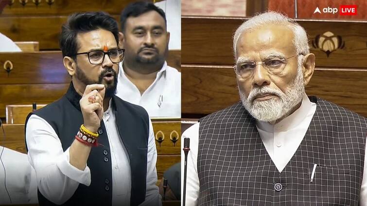 Manickam Tagore letter to speaker om birla on PM Modi Anurag Thakur expunged remarks in lok sabha 'संसद में गलत बयान', कांग्रेस ने पीएम मोदी और अनुराग ठाकुर पर लगाया आरोप, ओम बिरला को लिखी चिट्ठी