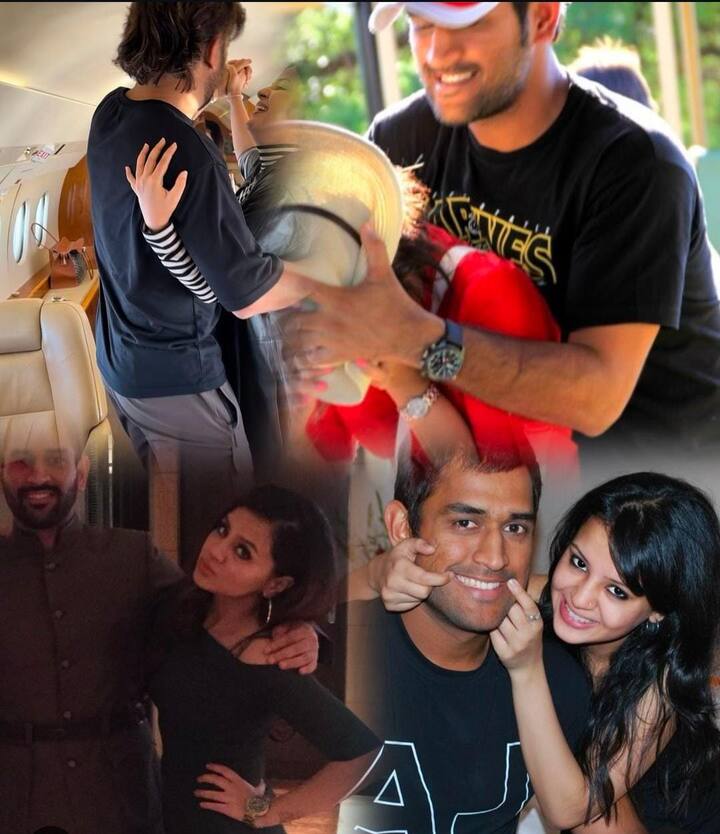 భారత మాజీ కెప్టెన్ మహేంద్ర సింగ్ ధోనీ,  సాక్షి సింగ్‌ల 15 వ వివాహ వార్షికోత్సవం సందర్భంగా సాక్షి తన ఇంస్టాగ్రామ్ అకౌంటు లో  ఈ ఫోటో  పోస్ట్ చేసింది.  మూడేళ్లు ప్రేమించుకుని, రెండేళ్లు డేటింగ్ చేసి ఈ జంట 2010లో పెళ్లి చేసుకుంది.