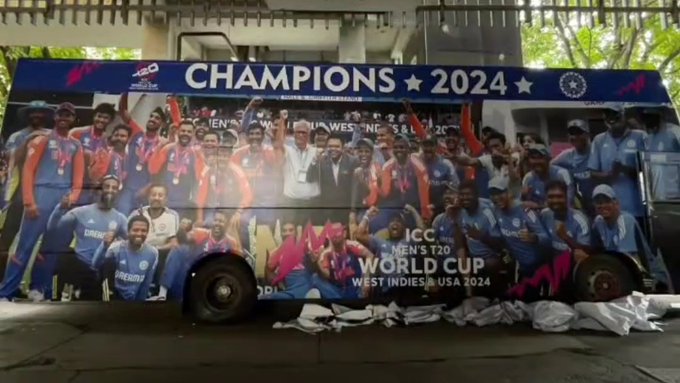 Team India Victory Parade: तैयार हो गई है टीम इंडिया की ओपन बस, अब विजय जुलूस में लगेगा चार-चांद