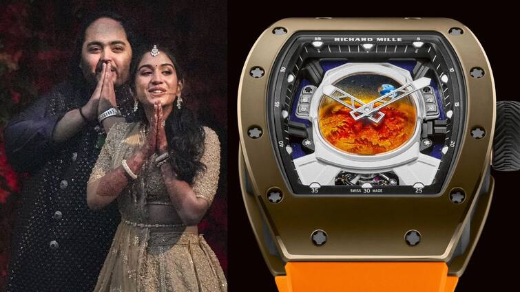 Anant Ambani spotted wearing Rs 12.5 crore watch rarest in the world Anant Ambani: అనంత్ అంబానీ వాచ్ విలువ తెలిస్తే కళ్లు తేలేస్తారు, ప్రపంచం మొత్తం మీద 30 మాత్రమే ఉన్నాయట