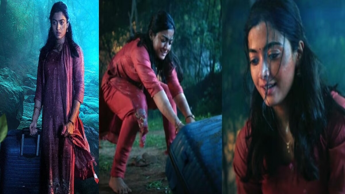 Rashmika Mandanna Kubera First Look Video Sekhar Kammula Dhanush ...