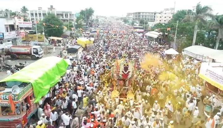 याचीच ड्रोन कॅमेऱ्याद्वारे ही दृश्य टिपलेली आहेत.