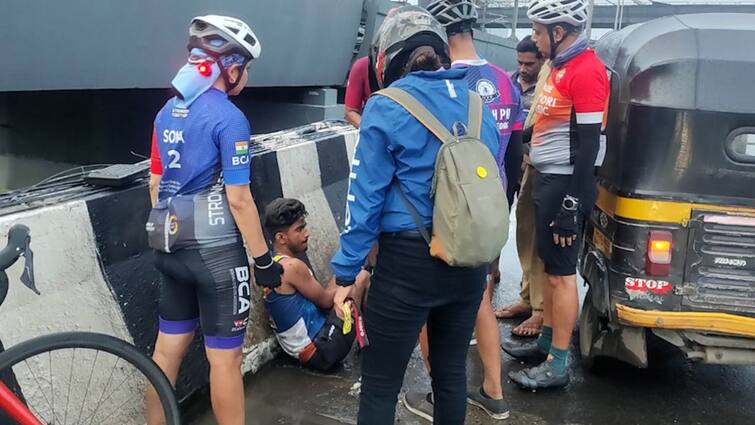 Mumbai Hit And Run Accident Two youths who were cycling were hit by a tempo Marathi News मुंबईच्या अंधेरीमध्ये Hit And Run;  सायकलिंग करणाऱ्या दोन तरुणांना टेम्पोची धडक; एकाचा मृत्यू एक गंभीर जखमी