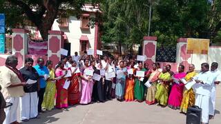 பழனி கோயில் நிர்வாகத்தை கண்டித்து கவுன்சிலர்கள் ஆர்ப்பாட்டம் - காரணம் என்ன?