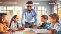 टीचर का हुआ ट्रांसफर तो पीछे-पीछे पहुंच गए बच्चे, शिक्षक के लगाव में बदल दिया स्कूल