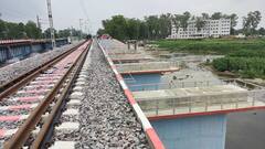 गोंडा कचहरी-करनैलगंज तीसरी लाइन का हुआ परीक्षण, चार चरणों में इसका किया जा है इसका निर्माण