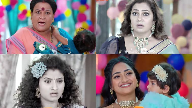 trinayani serial today july 5th episode written update in telugu Trinayani Serial Today July 5th: 'త్రినయని' సీరియల్: గాయత్రీ దేవి పునర్జన్మ రహస్యం బయట పెట్టేసిన హాసిని.. తిలోత్తమను కాటేసిన పెద్దబొట్టమ్మ!