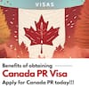 What Are The Benefits Of Obtaining Canada PR Visa? Get Details From Visas Avenue