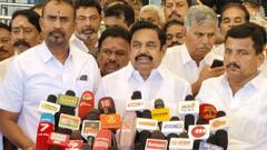 மெத்த படித்தவர், மிகப் பெரிய அரசியல் ஞானி - அண்ணாமலையை சரமாரியாக சாடிய எடப்பாடி பழனிசாமி