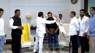 रोहित, सूर्या, दुबे अन् यशस्वीचा एकनाथ शिंदेंकडून सत्कार, पाहा व्हिडीओ