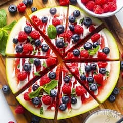 Watermelon Pizza: ਇਸ ਖਾਸ ਤਰਬੂਜ ਪੀਜ਼ਾ ਨੂੰ ਆਪਣੇ ਸ਼ਾਮ ਦੇ ਸਨੈਕ ਦੇ ਤੌਰ 'ਤੇ ਅਜ਼ਮਾਓ, ਇਹ ਸਵਾਦ ਦੇ ਨਾਲ-ਨਾਲ ਸਿਹਤ ਲਈ ਵੀ ਫਾਇਦੇਮੰਦ ਹੈ।