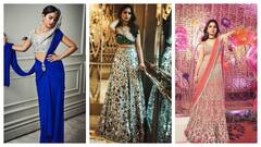 Isha Ambani's Outfits for Anant-Radhika's Sangeet: First Schiaparelli Sari To Manish Malhotra Lehenga