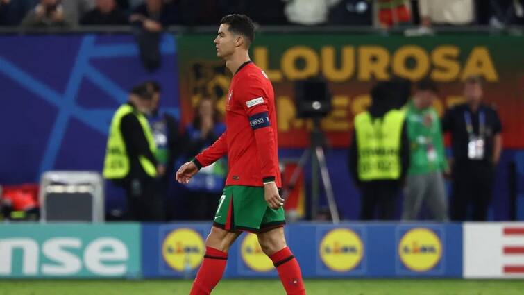 Cristiano Ronaldo First time in history Ronaldo with worst record euro 2024 Cristiano Ronaldo: வரலாற்றில் முதல் முறை.. யூரோ கோப்பையில் மோசமான சாதனை படைத்த ரொனால்டோ!