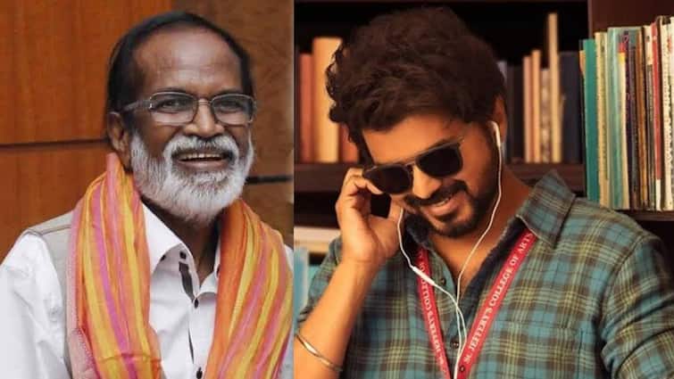 Gangai amaran says he has written a folk song in vijays the goat movie The Goat: தி கோட் படத்தில் இன்னொரு குத்துப்பாட்டு... விஜயை வைப் செய்யவைத்த கங்கை அமரன்