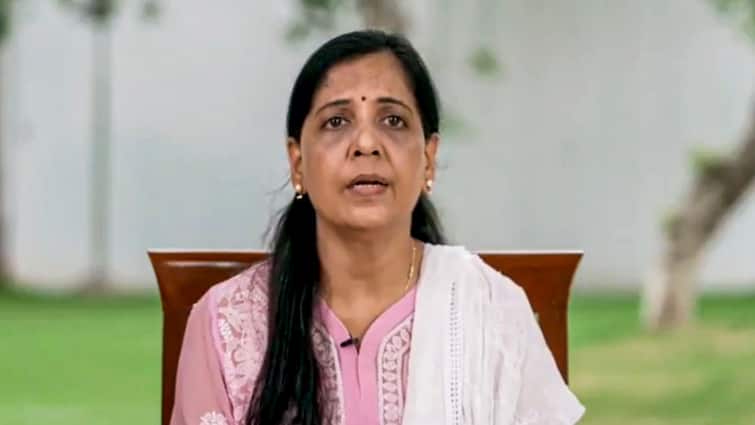 Arvind Kejriwal ED arrest false statement TDP MP Sunita PM Modi political conspiracy 'PM Modi Wants To Finish Off Kejriwal & AAP': Delhi CM's Wife Sunita Slams ED Arrest, Alleges 'False Statement' By TDP MP