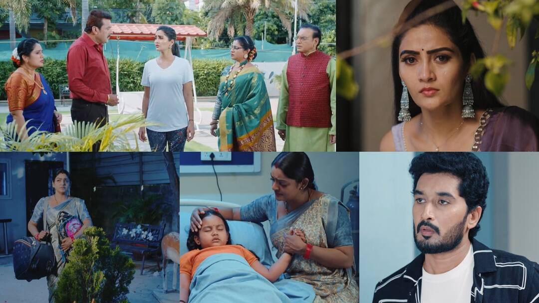 karthika deepam idi nava vasantham serial july 6th episode written update in telugu Karthika Deepam 2 Serial July 6th: కార్తీకదీపం 2 సీరియల్: ఇళ్లు ఖాళీ చేసి వెళ్లిపోయిన దీప, తల్లిదండ్రులకు ఇచ్చిపడేసిన జ్యోత్స్న, కార్తీక్‌ దగ్గర దీప గాజులు!