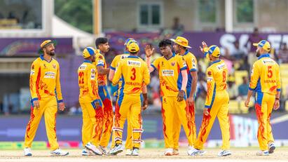 TNPL 2024 Dindigul won the match against Trichy by 16 runs TNPL 2024: 16 ரன்கள் வித்தியாசம்! திருச்சி அணியை வீழ்த்தி திண்டுக்கல் அபார வெற்றி!