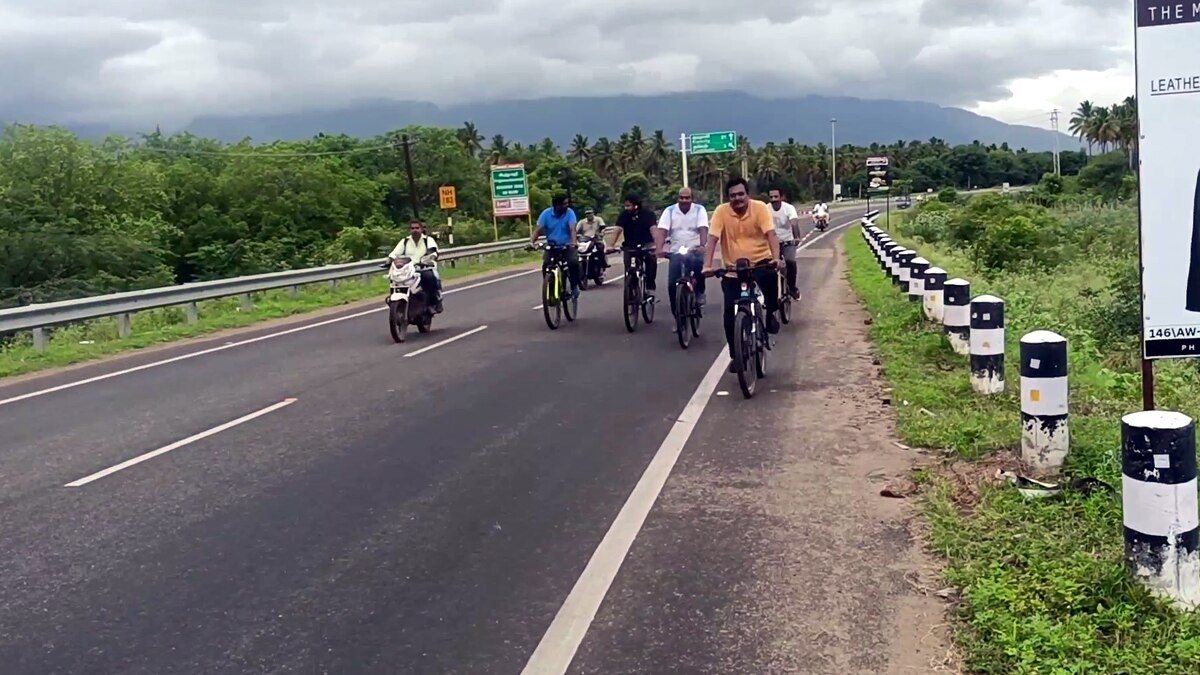 தேனி பாராளுமன்ற உறுப்பினர் தங்க தமிழ்செல்வன் கம்பம் பகுதியில் திடீர் ஆய்வு! காரணம் என்ன?
