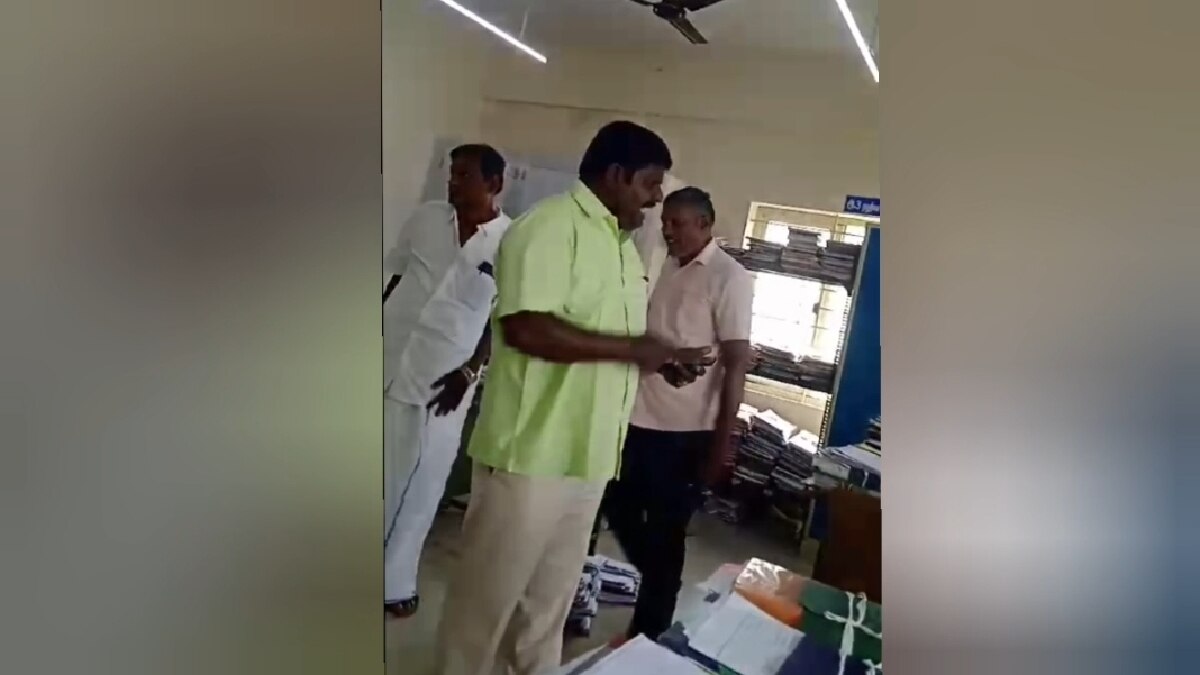 பெண் அரசு ஊழியரை ஒருமையில் திட்டிய விசிக நிர்வாகி - வைரலாகும் வீடியோவால் பரபரப்பு