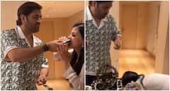 MS Dhoni's 43rd Birthday: Sakshi Dhoni Steals Spotlight With Loving Gesture. Watch Viral Video