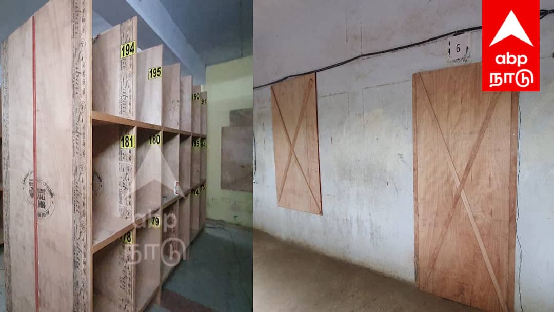 Vikravandi By election: விக்கிரவாண்டி இடைத்தேர்தல் ஸ்ட்ராங் ரூம் பணிகள் தீவிரம்: என்னென்ன ஏற்பாடுகள்? Vikravandi by-election strong room work is intense Vikravandi By election: விக்கிரவாண்டி இடைத்தேர்தல் ஸ்ட்ராங் ரூம் பணிகள் தீவிரம்: என்னென்ன ஏற்பாடுகள்?