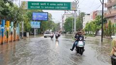 वाराणसी में कई घंटे की बारिश के बाद जगह-जगह पानी, काशी में जल-जमाव से आमजन परेशान