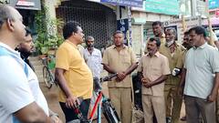 தேனி பாராளுமன்ற உறுப்பினர் தங்க தமிழ்செல்வன் கம்பம் பகுதியில் திடீர் ஆய்வு! காரணம் என்ன?