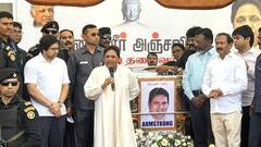 Madras HC Rejects Plea For Armstrong's Burial At Party Office As TN Govt Opposes Proposed Site