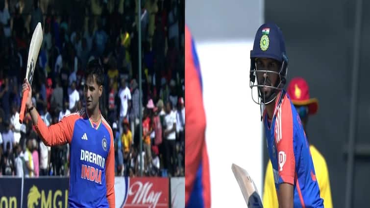 IND vs ZIM Innings Highlights Zimbabwe need 235 runs Ruturaj Gaikwad Abhishek Sharma IND vs ZIM Innings Highlights: அசரவைத்த அபி; ருத்ரதாண்டவத்தில் ருதுராஜ்; சிங்கமாக நின்ற ரிங்கு சிங்: ஜிம்பாப்வேக்கு 235 ரன்கள் இலக்கு!