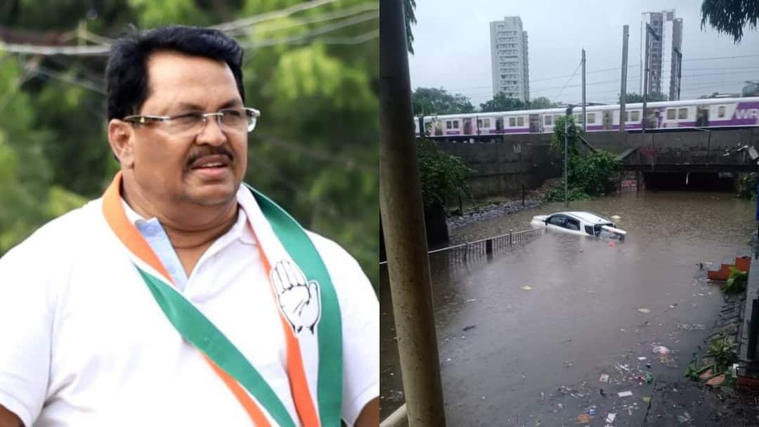 '300 मिमी पावसाने अशी परिस्थिती, मुंबईच्या अवस्थेला पालिका अन् सरकार जबाबदार'; विजय वडेट्टीवारांनी फटकारलं! Vijay Wadettiwar criticizes Eknath Shinde Devendra Fadnavis Government for waterlogging in Mumbai due to heavy rains Maharashtra Marathi News '300 मिमी पावसाने अशी परिस्थिती, मुंबईच्या अवस्थेला पालिका अन् सरकार जबाबदार'; विजय वडेट्टीवारांनी फटकारलं!