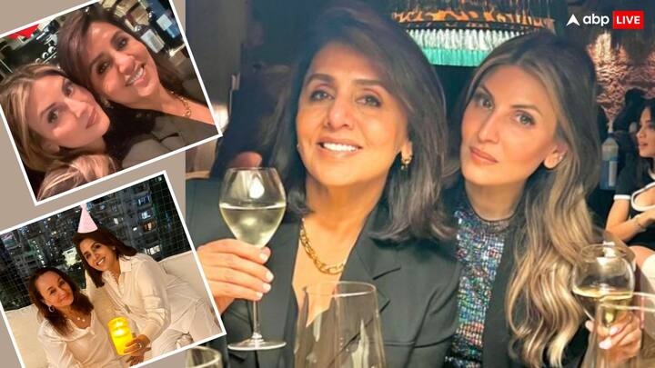 Alia Bhatt and Neetu Kapoor : आलिया भट्ट ने अपनी सास और दिग्गज एक्ट्रेस नीतू कपूर को उनके 66वें बर्थडे की बधाई दी है. साथ ही एक्ट्रेस की बेटी ने भी उनके बर्थडे सेलिब्रेशन की तस्वीरें शेयर की.