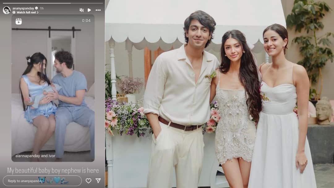 Ananya Panday cousin sister Alanna Panday welcome first child with husband Ivor McCray Bollywood Update: মাসি হলেন অনন্যা পাণ্ডে, পরিবারের নতুন সদস্যের আগমনে উচ্ছ্বসিত নায়িকা