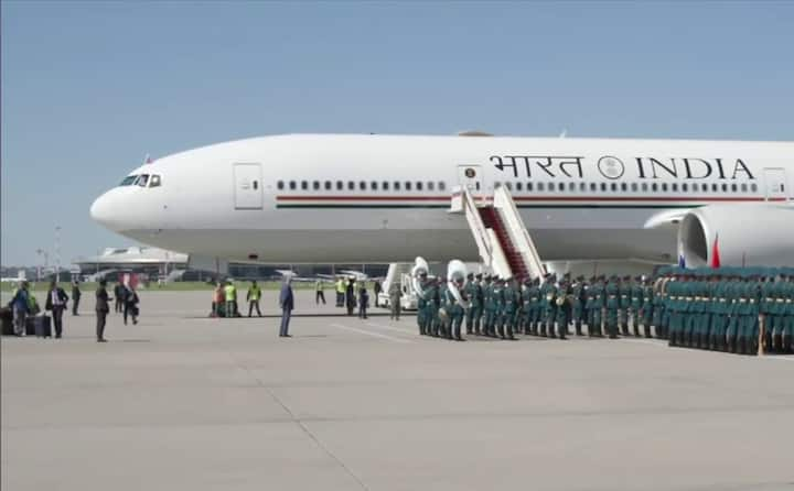 This is PM Modi's first visit to Russia since Moscow invaded Ukraine in February 2022. (Image Source: ANI)