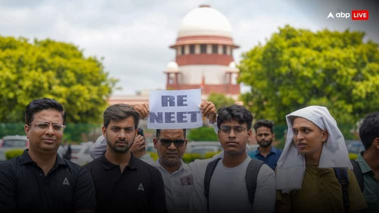 NEET-UG Supreme Court Refuses To Order No Re-Test In NEET-UG Exams 'NEET-UG Re-Test Cannot Be Justified': Supreme Court Refuses To Order Re-Examination Over Lack Of Material