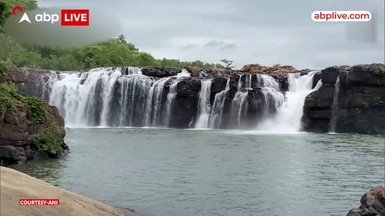 Telangana News: Scenic beauty of Bogatha waterfall in Mulugu attracts tourists in large numbers