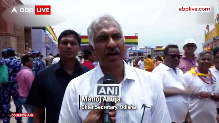 Jagannath Rath Yatra: 'Rath Yatra is going on successfully,' Says Odisha Chief Secretary Manoj Ahuja