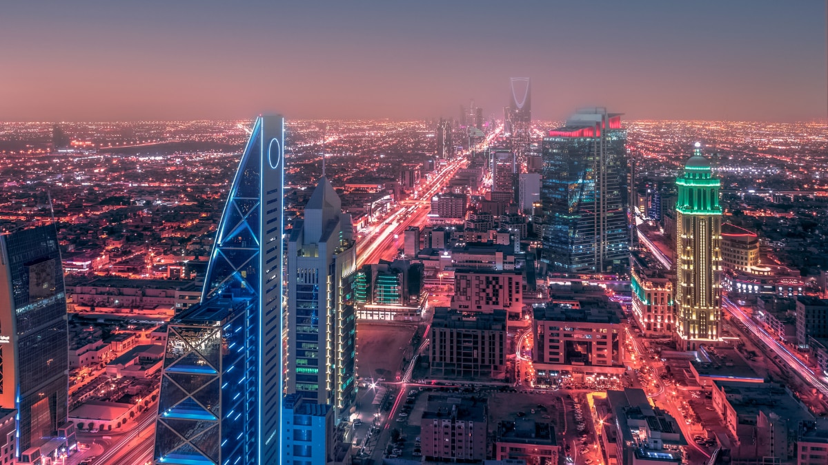 Skyscrapers of Riyadh, Capital of Saudi Arabia. (Image Source: Canva)