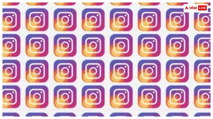 दिखाई दे रही तस्वीर में आपको बहुत सारे मशहूर सोशल मीडिया प्लेटफॉर्म इन्स्टाग्राम के लोगो नज़र आ रहे हैं. दिखाई दे रही इन सभी आकृतियों में एक आकृति छिपी है जो इन सब से अलग है लेकिन उसे खोजना हर किसी के बस की बात नहीं है. बस यही आपके लिए चुनौती है.