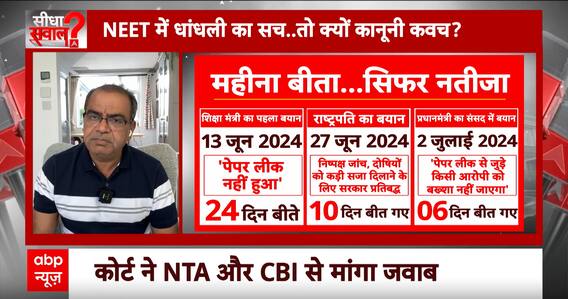 Sandeep Chaudhary: परीक्षा पर अब भी रहस्य...अधर में 24 लाख छात्रों का भविष्य ? | ABP News | Breaking