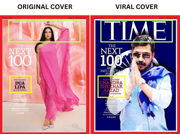 Fact Check: No, Indian MP Chandra Shekhar Azad Has Not Been Featured On TIME Magazine Cover