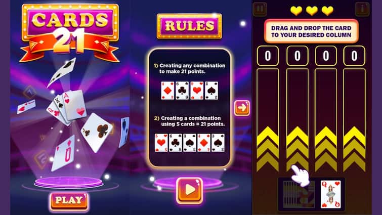 Cards 21 Online Game How To Play Cards 21 Games LV Cards 21 On Games Live: Play This Fun Cards Game On Games Live For Free; Here’s How To Get Started
