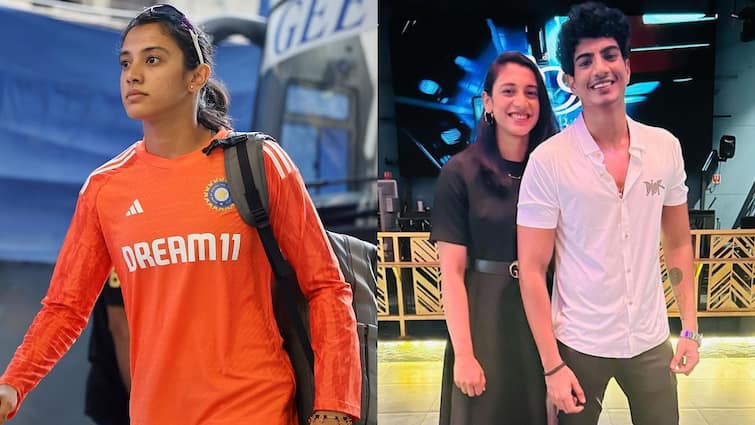 who is smriti mandhana boyfriend palash muchhal works in bollywood music industry celebrates 5 years relationship Smriti Mandhana Boyfriend: बॉलीवुड से कमाते हैं लाखों-करोड़ों, गरीबों की करते हैं मदद; जानें कौन हैं स्मृति मंधाना के बॉयफ्रेंड?