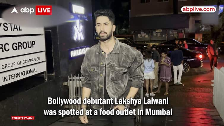 Bollywood News: Debutant Lakshya Lalwani charms with ‘Kill’-er look, Spotted at food outlet in Mumbai