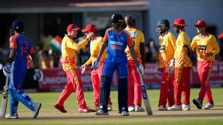 Sanju Samson Yashasvi Jaiswal Shivam Dube join Team India for 3rd T20 against zimbabwe know likely playing 11 india IND vs ZIM: तीसरे टी20 से बदल जाएगा स्क्वॉड, टी20 वर्ल्ड कप जीतने वाले खिलाड़ी होंगे टीम इंडिया का हिस्सा