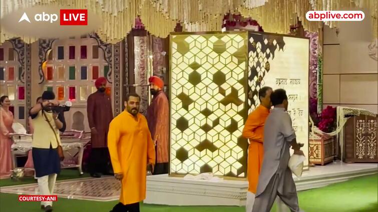 Salman Khan attends Anant Ambani and Radhika Merchant’s ‘Haldi ceremony’ in Mumbai